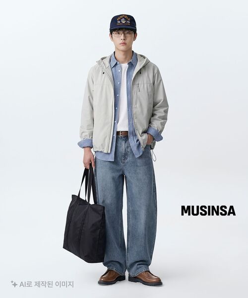 MUSINSA STANDARD（ムシンサスタンダード）の「レイヤードクルーネックTシャツ_通常丈 [ホワイト]（Tシャツ/カットソー・メンズ・その他・SMALL/MEDIUM/LARGE/X-LARGE/XX-LARGE/X-SMALL）」の14枚目の写真