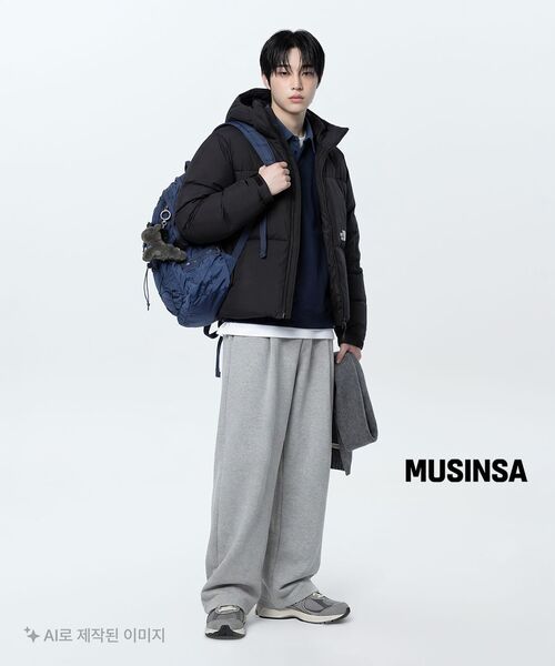 MUSINSA STANDARD（ムシンサスタンダード）の「レイヤードクルーネックTシャツ_通常丈 [ホワイト]（Tシャツ/カットソー・メンズ・その他・SMALL/MEDIUM/LARGE/X-LARGE/XX-LARGE/X-SMALL）」の18枚目の写真