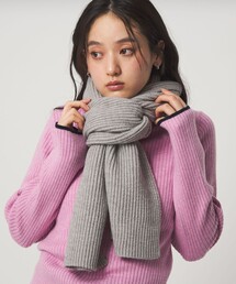 green label relaxing | 【WEB限定】リブ ロング マフラー(マフラー)