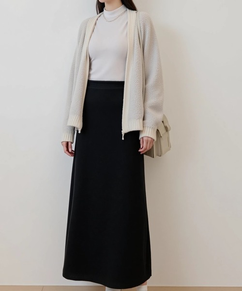 cammie(キャミー)の「Aラインフレアスカート(スカート・レディース・ダークグレー/ブラック・L/M)」の3枚目の写真