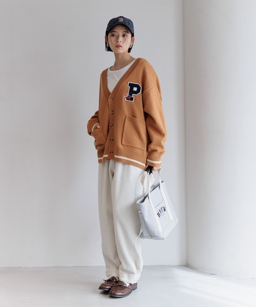 BAYFLOW（ベイフロー）の「[A4サイズ収納可能]スウェットロゴトートM（トートバッグ・レディース・グレー・FREE）」の3枚目の写真