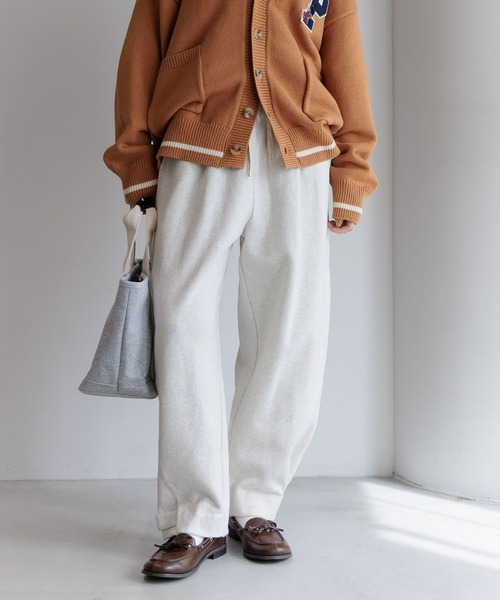 BAYFLOW（ベイフロー）の「[A4サイズ収納可能]スウェットロゴトートM（トートバッグ・レディース・グレー・FREE）」の5枚目の写真