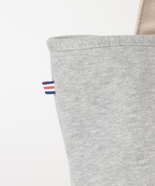 BAYFLOW（ベイフロー）の「[A4サイズ収納可能]スウェットロゴトートM（トートバッグ・レディース・グレー・FREE）」の11枚目の写真