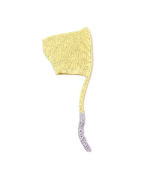 RACAL(ラカル)の「【別注】RACAL / ニット フーディ(ニットキャップ/ビーニー・レディース・ネイビー/イエロー/ホワイト・ONE SIZE)」の14枚目の写真