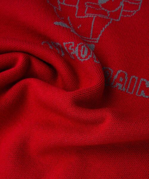 CRAFT STANDARD BOUTIQUE（クラフトスタンダードブティック）の「【P・O・P・S】ダブルジャカードニットプルオーバー（ニット/セーター・メンズ・アイボリー/グレイッシュベージュ/レッド系その他5/チャコールグレー・M/L/XL）」の7枚目の写真