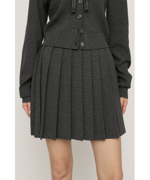 SLY（スライ）の「RIBBON 2P OP リボン ツーピー ワンピース 秋服 冬服（ワンピース・レディース・レッド/ブラック/杢グレー・1/2）」の12枚目の写真