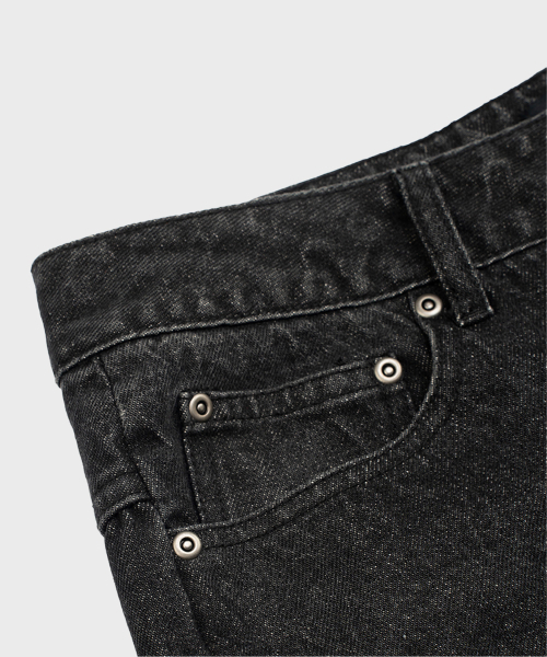 SAINTPAIN（セイントペイン）の「SP セントンウォッシングデニムパンツ ブラック（デニムパンツ・レディース・その他・MEDIUM/LARGE）」の3枚目の写真