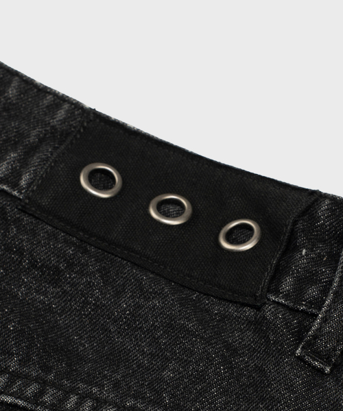 SAINTPAIN（セイントペイン）の「SP セントンウォッシングデニムパンツ ブラック（デニムパンツ・レディース・その他・MEDIUM/LARGE）」の7枚目の写真
