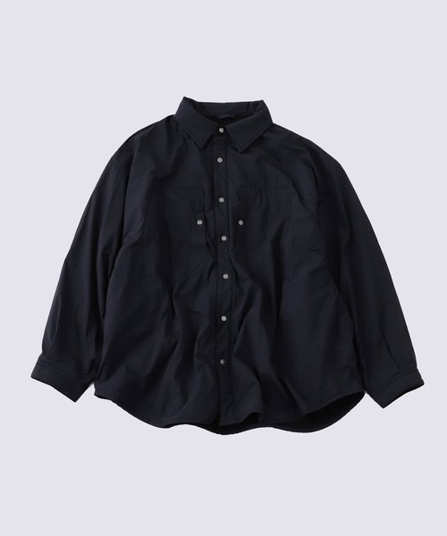 POLIQUANT(ポリクアント)の「【POLIQUANT】THE REVERSIBLE BLOCK-FLEECE SHIRT JACKET(ブルゾン・メンズ・ダークグレー/ブラック・1/2/3)」の3枚目の写真