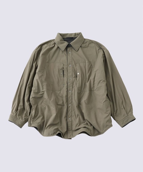 POLIQUANT(ポリクアント)の「【POLIQUANT】THE REVERSIBLE BLOCK-FLEECE SHIRT JACKET(ブルゾン・メンズ・ダークグレー/ブラック・1/2/3)」の5枚目の写真
