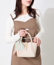 MISCH MASCH | ギャザーハンドチェーン付きバッグ(ハンドバッグ)