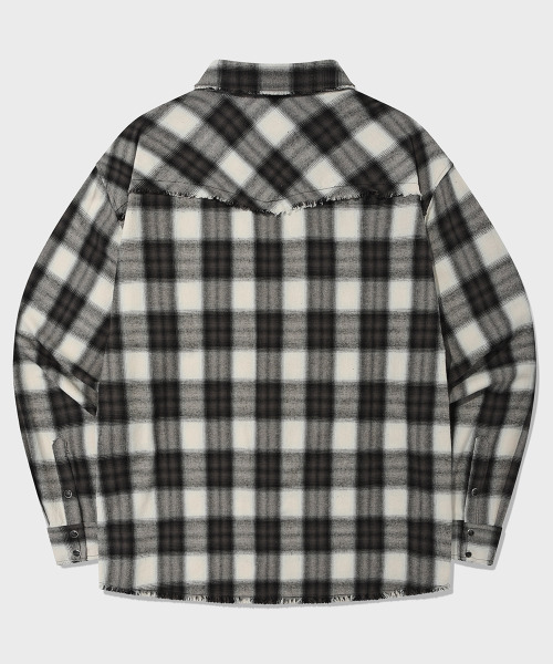 SAINTPAIN(セイントペイン)の「SP オンブレチェックウエスタンシャツ ブラック(シャツ/ブラウス・メンズ・その他・MEDIUM/LARGE)」の8枚目の写真