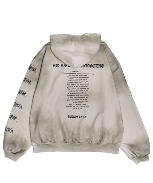 SCHISM INDUCING（スキズムインデューシング）の「EMO HOODIE GREY（パーカー・レディース・その他・MEDIUM/LARGE）」の3枚目の写真