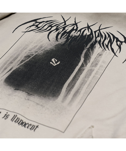 SCHISM INDUCING（スキズムインデューシング）の「EMO HOODIE GREY（パーカー・レディース・その他・MEDIUM/LARGE）」の4枚目の写真