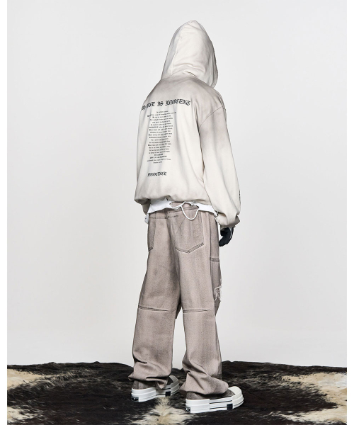 SCHISM INDUCING（スキズムインデューシング）の「EMO HOODIE GREY（パーカー・レディース・その他・MEDIUM/LARGE）」の11枚目の写真
