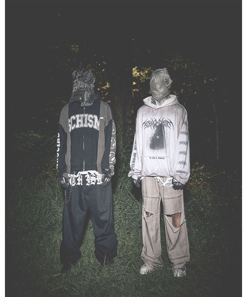 SCHISM INDUCING（スキズムインデューシング）の「EMO HOODIE GREY（パーカー・レディース・その他・MEDIUM/LARGE）」の12枚目の写真