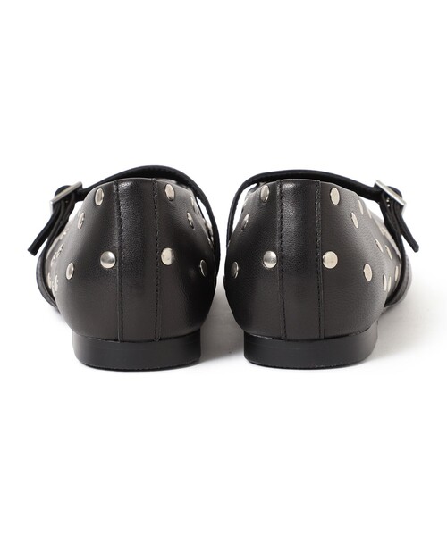 Ray BEAMS（レイビームス）の「REMME /  スエード ワンストラップ シューズ（バレエシューズ・レディース・ブラック/ダークブラウン・39/38/37/36）」の10枚目の写真