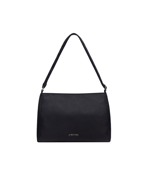 JESTINA（ジェイエスティナ）の「PULITO MD ショルダー BK (JHNEHA4BS175BK280)（ショルダーバッグ・レディース・ブラック・FREE）」の2枚目の写真