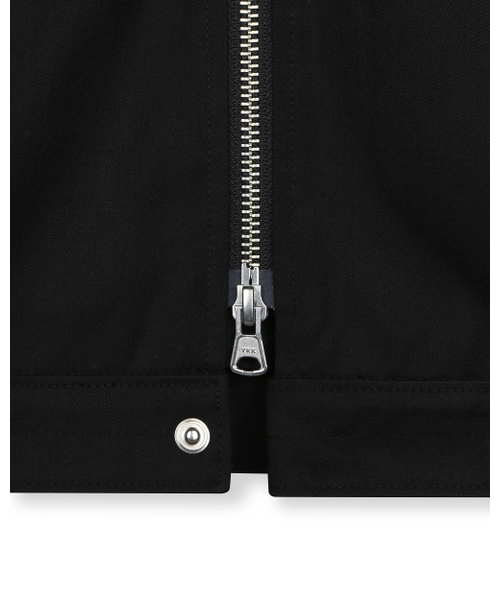 BESLOW(ビースロー)の「【ビスローXファッションチューブ削型】MILITARY ZIP-UP SHORT JACKET BLACK(その他アウター・レディース・その他・SMALL/MEDIUM/LARGE/X-LARGE)」の6枚目の写真
