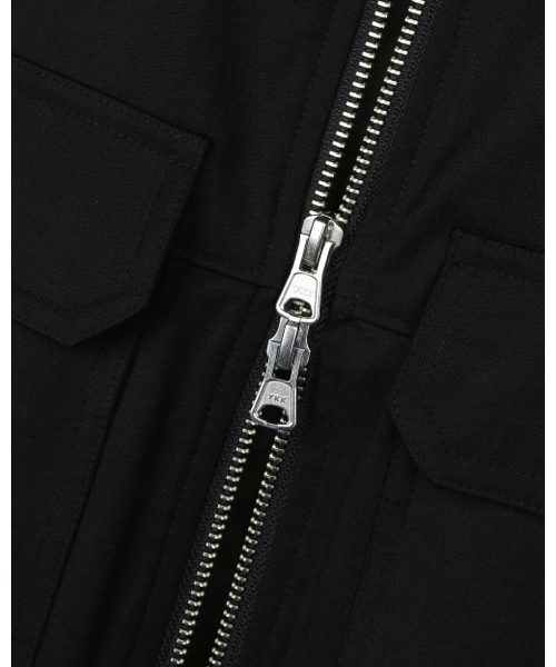 BESLOW(ビースロー)の「【ビスローXファッションチューブ削型】MILITARY ZIP-UP SHORT JACKET BLACK(その他アウター・レディース・その他・SMALL/MEDIUM/LARGE/X-LARGE)」の7枚目の写真