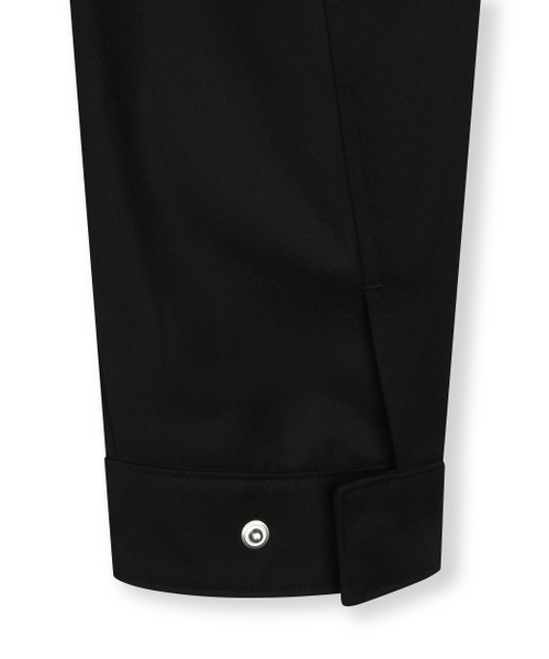 BESLOW(ビースロー)の「【ビスローXファッションチューブ削型】MILITARY ZIP-UP SHORT JACKET BLACK(その他アウター・レディース・その他・SMALL/MEDIUM/LARGE/X-LARGE)」の8枚目の写真
