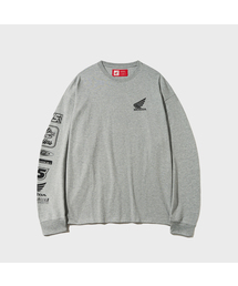 Honda Small Wing Racing Long sleeve_Gray