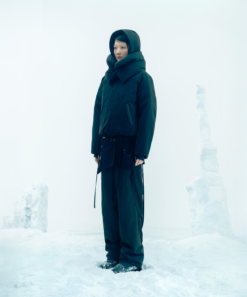 OJOS(オホス)の「Fleece Lined Nylon Pants / Black(その他パンツ・レディース・その他・2/3/1)」の1枚目の写真