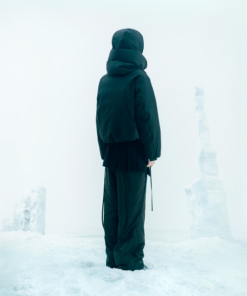 OJOS(オホス)の「Fleece Lined Nylon Pants / Black(その他パンツ・レディース・その他・2/3/1)」の3枚目の写真
