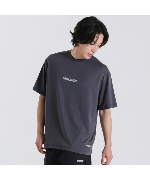 MALDEN(モールデン)の「コットンライクランニングショートスリーブ(Tシャツ/カットソー・レディース・チャコール/ブラック・SMALL/MEDIUM/LARGE/X-LARGE)」の2枚目の写真