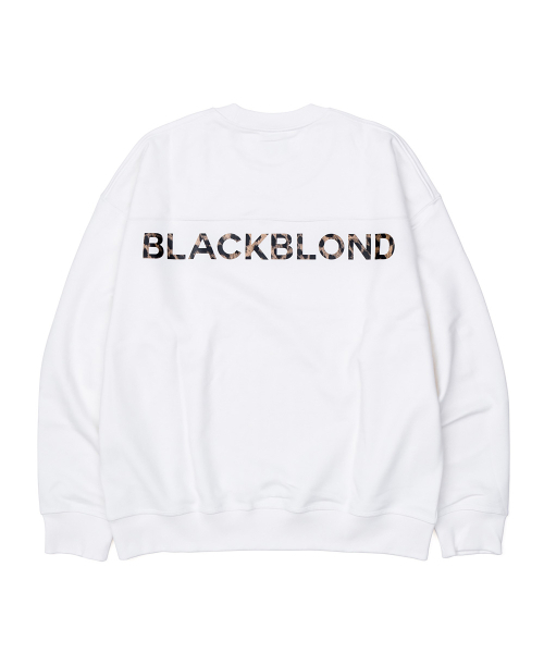 BLACK BLOND(ブラック ブロンド)の「ビビディレオパードクラシックスマイルロゴスウェットシャツ(ホワイト)(スウェット・レディース・その他・MEDIUM/LARGE/X-LARGE)」の5枚目の写真