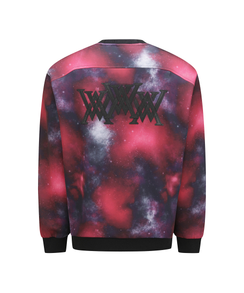 ANEW GOLF(アニューゴルフ)の「MEN SP GALAXY PATTERN SWEATSHIRT_RE(Tシャツ/カットソー・メンズ・その他・X-LARGE/MEDIUM/LARGE)」の2枚目の写真