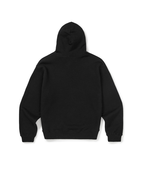 MMLG（エムエムエルジー）の「[Mmlg] SLOGAN HOODIE (EVERY BLACK)（パーカー・レディース・その他・SMALL/MEDIUM/LARGE/X-LARGE）」の2枚目の写真