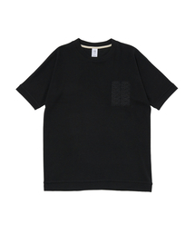 ALIENS CROSS-NECK 1/2 MTM TEE (Black)