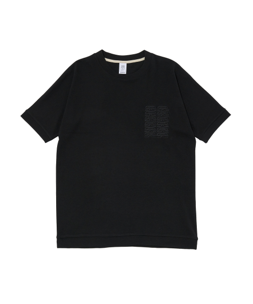 A NOTHING(アナッシング)の「ALIENS CROSS-NECK 1/2 MTM TEE (Black)(Tシャツ/カットソー・レディース・その他・MEDIUM/LARGE)」の1枚目の写真