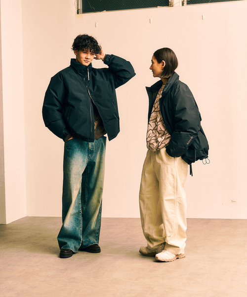 417 EDIFICE（フォーワンセブンエディフィス）の「GORE-TEX FOXFIRE 417別注ダウンジャケット（ダウンジャケット/コート・メンズ・ネイビー/ブラック・LARGE/MEDIUM）」の15枚目の写真