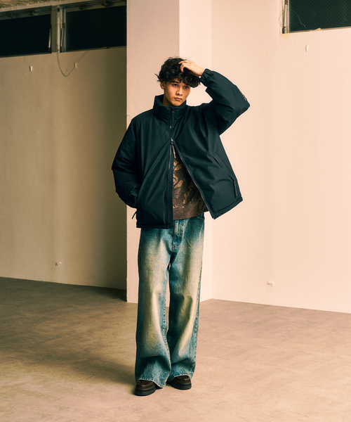 417 EDIFICE（フォーワンセブンエディフィス）の「GORE-TEX FOXFIRE 417別注ダウンジャケット（ダウンジャケット/コート・メンズ・ネイビー/ブラック・LARGE/MEDIUM）」の18枚目の写真