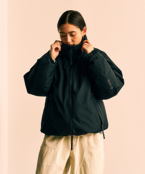 417 EDIFICE（フォーワンセブンエディフィス）の「GORE-TEX FOXFIRE 417別注ダウンジャケット（ダウンジャケット/コート・メンズ・ネイビー/ブラック・LARGE/MEDIUM）」の19枚目の写真