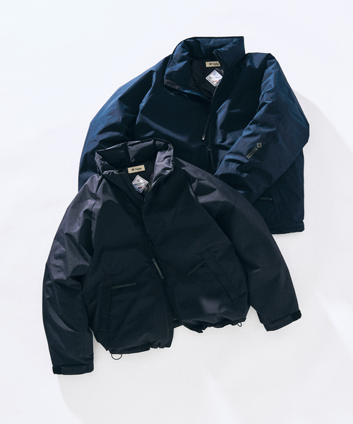 417 EDIFICE（フォーワンセブンエディフィス）の「GORE-TEX FOXFIRE 417別注ダウンジャケット（ダウンジャケット/コート・メンズ・ネイビー/ブラック・LARGE/MEDIUM）」の3枚目の写真