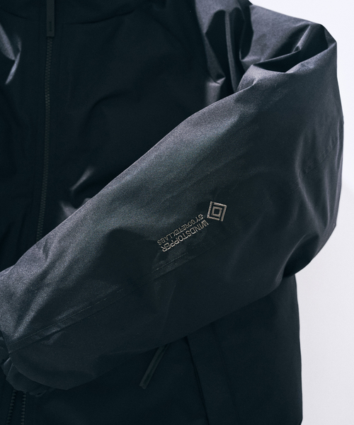 417 EDIFICE（フォーワンセブンエディフィス）の「GORE-TEX FOXFIRE 417別注ダウンジャケット（ダウンジャケット/コート・メンズ・ネイビー/ブラック・LARGE/MEDIUM）」の10枚目の写真