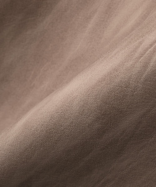 CRAFT STANDARD BOUTIQUE（クラフトスタンダードブティック）の「フェイクレザー衿ボアブルゾン（ブルゾン・レディース・ブラウン/ベージュ・FREE）」の13枚目の写真