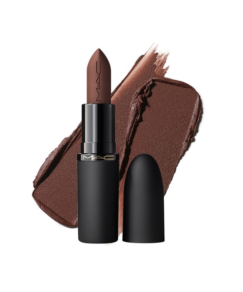 M・A・C（マック）の「【M･A･C/マック】パウダー キス ヘイジー マット リップスティック（口紅/リップティント/グロス・レディース・オン マイ マインド/マイ ベスト ライフ/デュボネ バズ/ア リトル テームド/ムービング オン アップ/ガールズ ウィーケンド/マラケシュ ミア/マンダリン オー/ルビー ニュー/オフ ザ マーケット/デボーテッド トゥ チリ/ビッグ プロモーション/ターン トゥ ザ レフト/サルトリネス/レディー トゥ ミングル/マル イット オーバー/グッド フォー ユー!/ブリックスルー/テイケン/テディ 2.0/ステイ キュリアス/トゥエンティ ファン/ビー マイ ブライズメード/チェスナット・FREE）」の5枚目の写真