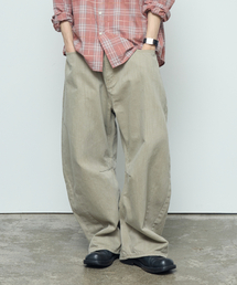 BALLUTE（バリュート）の「GARMENTS DYING CURVED PANTS（デニムパンツ）」