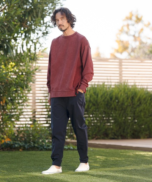 msw1823- Chemical Wash CVC Sweat Pullover スウェット(PF-261-008