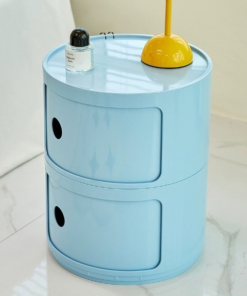 Made in I（メイドインアイ）の「コンテンポラリーオープン収納チェスト2段（家具・レディース・ライトブルー/ブルー/オレンジ/ホワイト/グリーン/ピンク/レッド・FREE）」の15枚目の写真