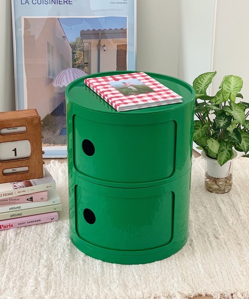 Made in I（メイドインアイ）の「コンテンポラリーオープン収納チェスト2段（家具・レディース・ライトブルー/ブルー/オレンジ/ホワイト/グリーン/ピンク/レッド・FREE）」の21枚目の写真