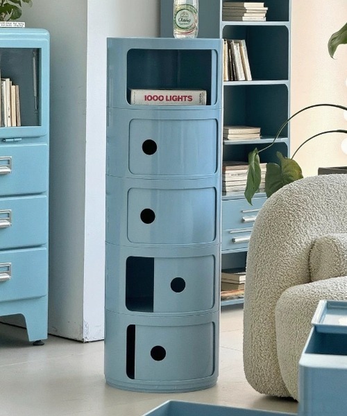 コンテンポラリーオープン収納チェスト2段（家具）｜Made in I（メイド