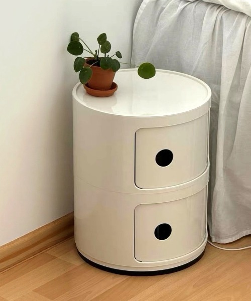 コンテンポラリーオープン収納チェスト2段（家具）｜Made in I（メイド