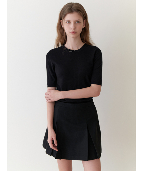 RE_L(リエル)の「Sandy half knit (black)(ニット/セーター・レディース・その他・FREE)」の2枚目の写真