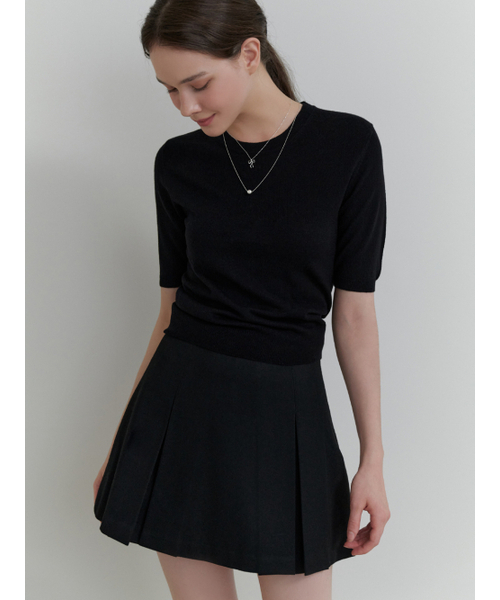 RE_L(リエル)の「Sandy half knit (black)(ニット/セーター・レディース・その他・FREE)」の6枚目の写真