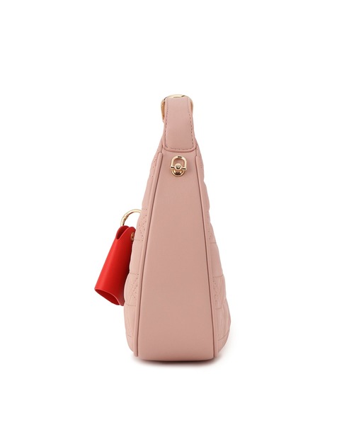 VIS(ビス)の「ハートチャーム付き2WAYキルトバッグ(ハンドバッグ・レディース・オフホワイト/ブラック/ピンク系その他2・FREE)」の20枚目の写真